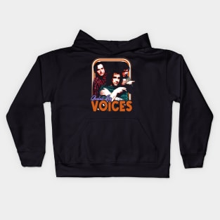 Do the Collapse Couture By Voices Band T-Shirts, Crumble into Indie Rock Elegance Kids Hoodie